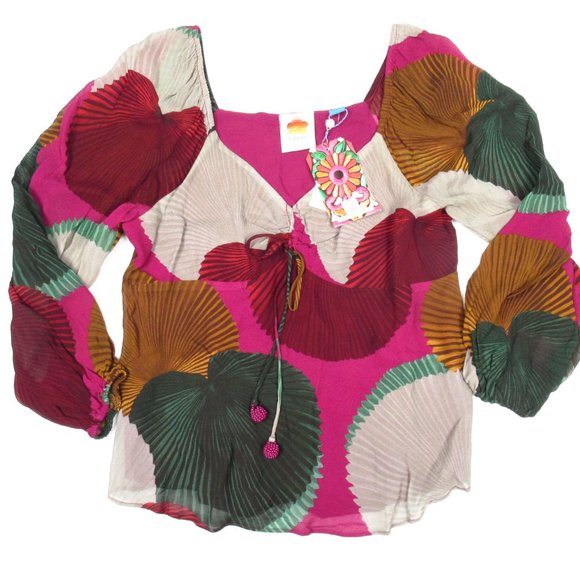 Farm Rio Katalina Blouse Anthropologie - Small - Picture 3 of 9